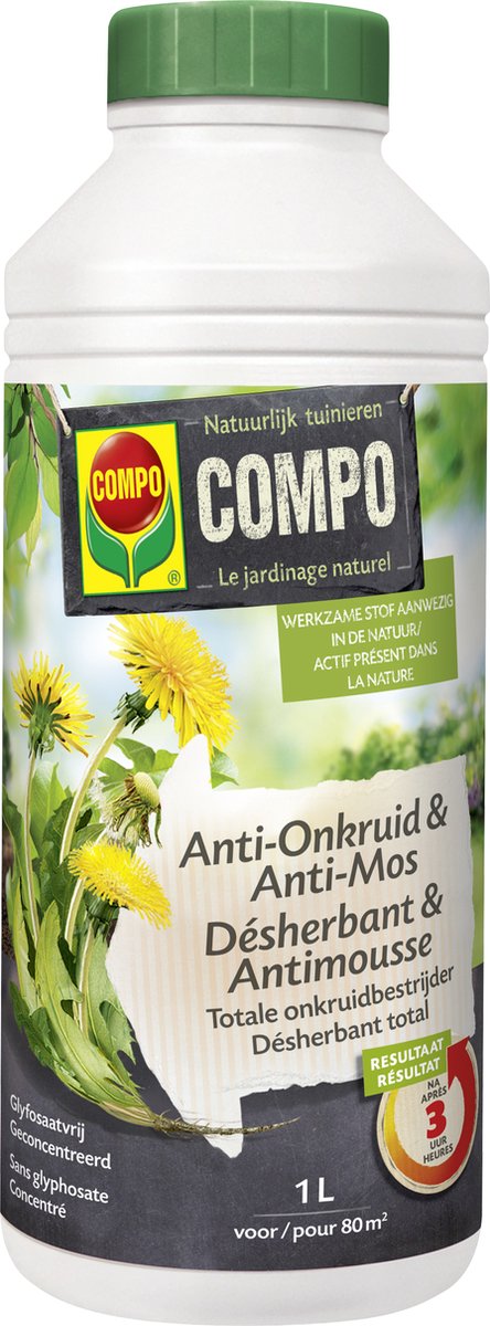COMPO Anti-Weed & Anti-Mos total - ingrédients naturels
