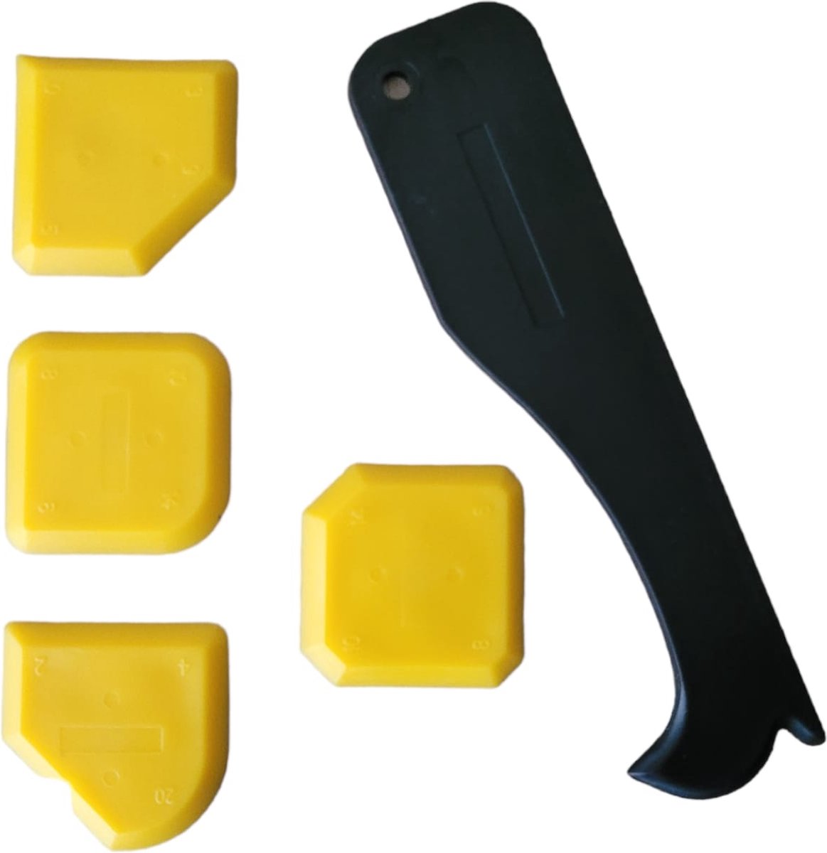 Kitspatel - kit verwijderaar - kit schraper - kitstrijker - voegenset ...