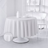 Today | 180x180 / Craie - Luxe tafelkleed - tafellaken- Polyester - Tafelzeil
