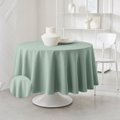 Today | 180x180 / Celadon - Luxe tafelkleed - tafellaken- Polyester - Tafelzeil