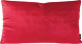 Sierkussen Velvet Rood Long | 30 x 50 cm | Velvet/Polyester