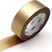 Washi Tape Goud met glans - MT masking tape, 7m series: champagne gold (high brightness)