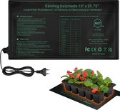 Kweekmat - Verwarmingsmat Planten met digitale Thermostaat | Warmtemat 25,5x52,5 cm - Kweekmat - Propagator - Kweektent - zaden - stekjes - kiemen - ook geschikt voor onder terrariums - spat waterdicht