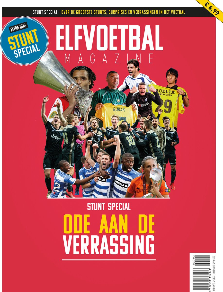 ELF Voetbal - Stunt Special - Tijdschrift - Magazine