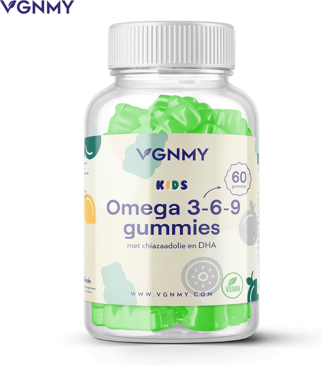 VGNMY Omega 369 Speciaal Voor Kinderen Gummies Vitamine