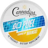 Cannadips CBG pouches Go Fuel Mango 10 mg 15 stuks
