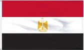 VlagDirect - Egyptische vlag - Egypte vlag - 90 x 150 cm.