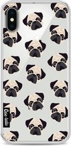 Casetastic Softcover Apple iPhone X - Pug Trouble