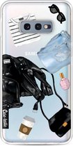 Casetastic Samsung Galaxy S10e Hoesje - Softcover Hoesje met Design - Fashion Flatlay Print