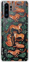 Casetastic Huawei P30 Pro Hoesje - Softcover Hoesje met Design - Cheetah Life Print