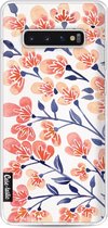 Casetastic Softcover Samsung Galaxy S10 Plus - Cherry Blossoms Peach