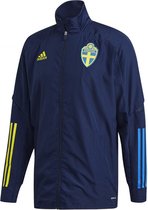 adidas Zweden Trainingsjack EK2020 Heren - Blauw - Maat M