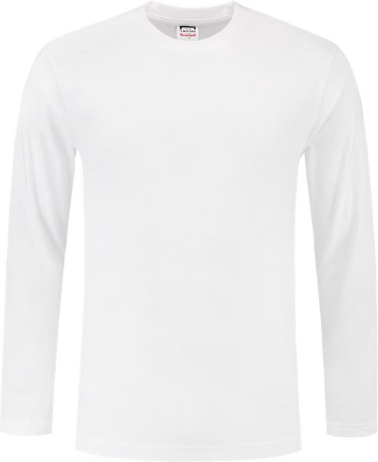 T-shirt Tricorp à manches longues - Casual - 101006 - blanc - taille XXXL |  bol