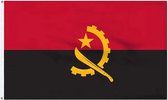 VlagDirect - Angolese vlag - Angola vlag - 90 x 150 cm.