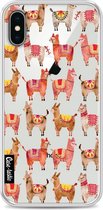 Casetastic Softcover Apple iPhone X - Alpacas