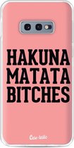 Casetastic Samsung Galaxy S10e Hoesje - Softcover Hoesje met Design - Hakuna Matata Bitches Print