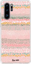 Casetastic Huawei P30 Pro Hoesje - Softcover Hoesje met Design - Lovely Dots Print