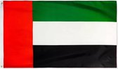 VlagDirect - Verenigde Emiraten vlag - Dubai vlag - 90 x 150 cm.