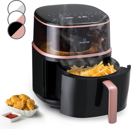 Air Bloom Heteluchtfriteuse 1500W 7,5L Zwart met - Air - €121,99