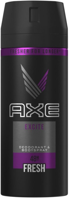 Axe Excite Deodorant Vapo – 150 Ml, Deo-Spray Für Männer, Frischer Duft