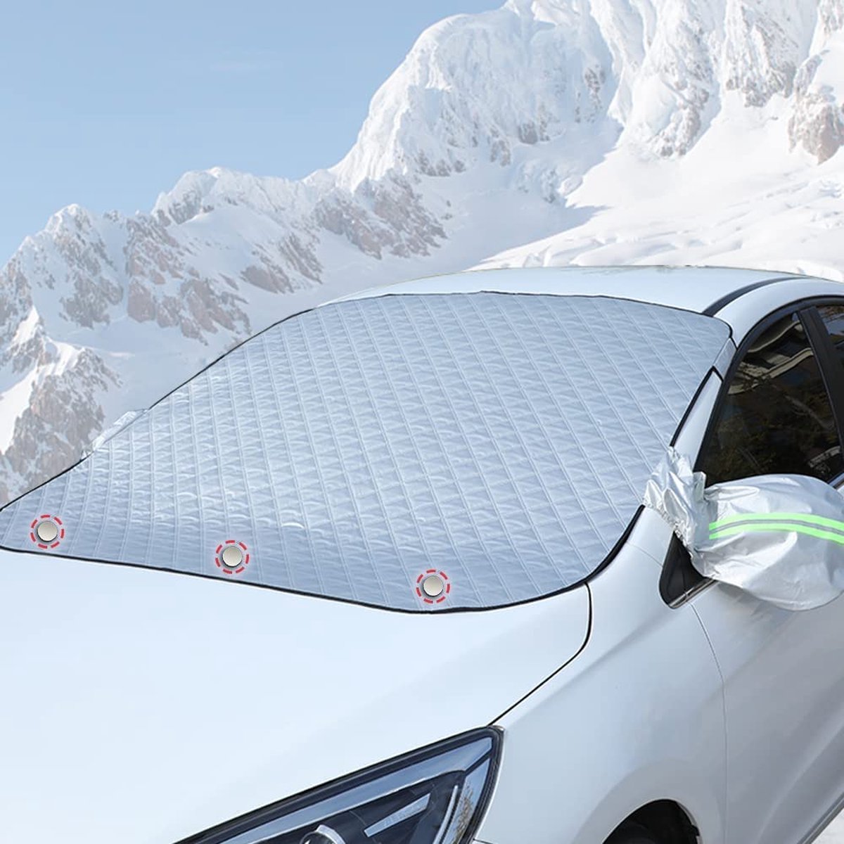 Pliable pare-soleil protecteur pour voiture, Parasol fenêtre avant,  pare-soleil Anti-UV, isolation thermique, couvre pare-brise, accessoires de  Protection