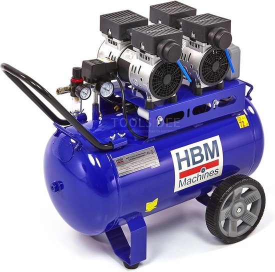 HBM 70 Liter Professionele Low Noise Compressor Model 2 | bol.com