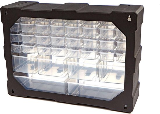 koppelbare ladekast - 9 lades van WDMT™ | 29,5 x 16,5 x 19,5 cm | Breidt je opslag