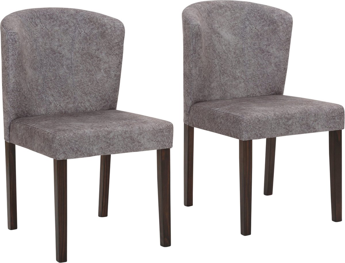 Notio Living Hamilton-Stoel - 2 Pack - Cappuccino Bruin