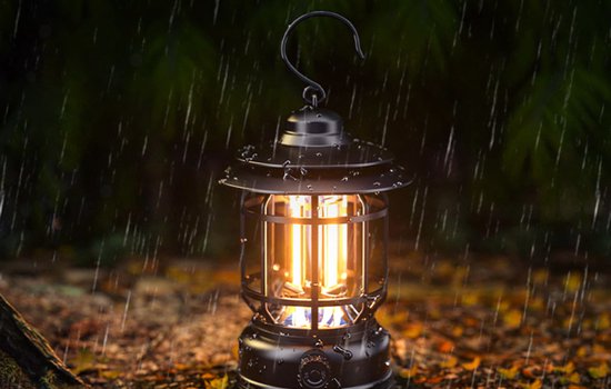 Superfire Camping Lamp Oplaadbaar Usb Met Batterij Draagbare Kampeerlamp, Tentlamp, Vislamp, voor buiten T51, USB-C van SUPERFIRE — afbeelding 2