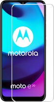 NuGlas Screenprotector Geschikt Voor Motorola Moto E20 Tempered Glass 2.5D