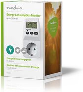 Nedis Energieverbruiksmeter - Batterij Gevoed / Netvoeding - 16 A