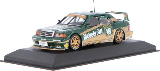 Minichamps 1:43 – Mercedes 190E Evo DTM Zakspeed Diebels – Vert De Collection