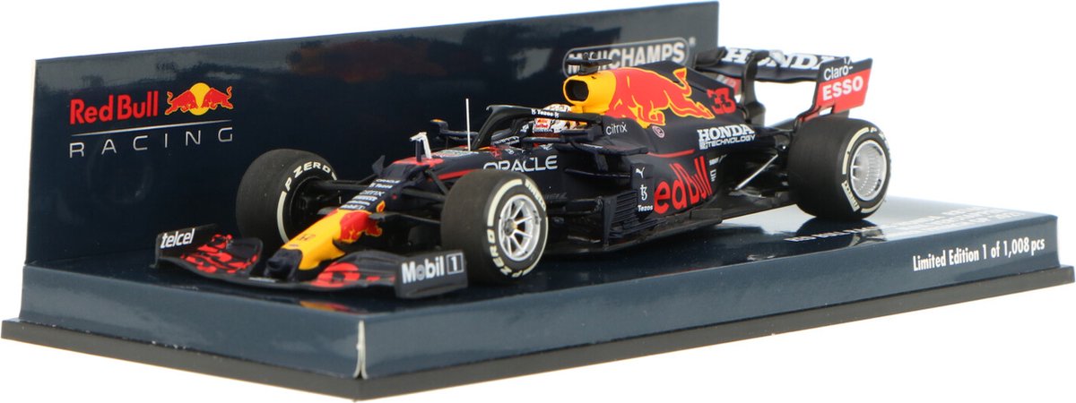 Red Bull Racing Honda RB16B #33 Winner French GP 2021 - 1:43 - Minichamps