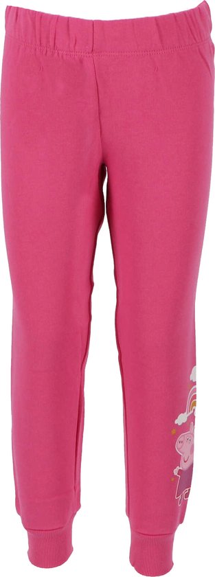 Peppa Pig meisjes joggingbroek, roze, maat 110/116