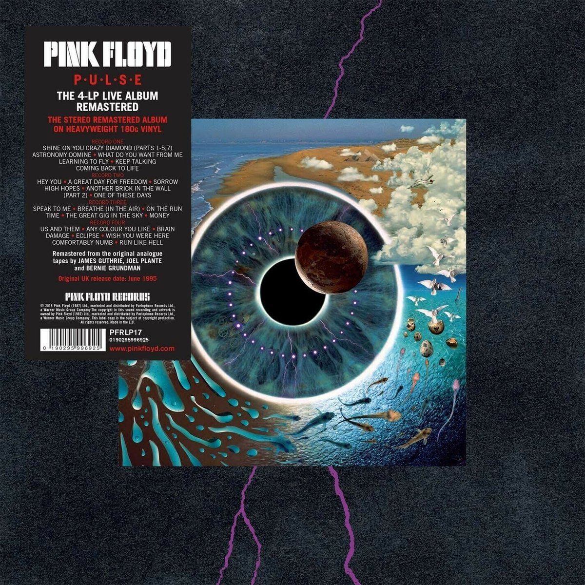 Pink Floyd P.U.L.S.E. 4LP Remastered☆未開封 Pink Floyd Pulse - 4 LP vinyl boxset met 52-pagina fotoboek - 1995