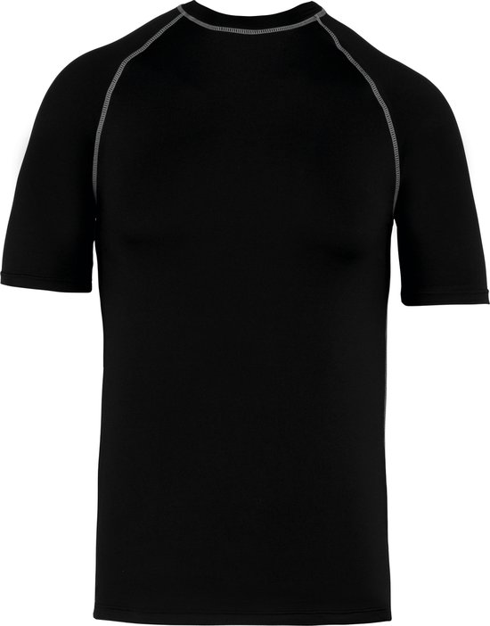 Herensportshirt met korte mouwen en UV-bescherming 'Proact' Black - S