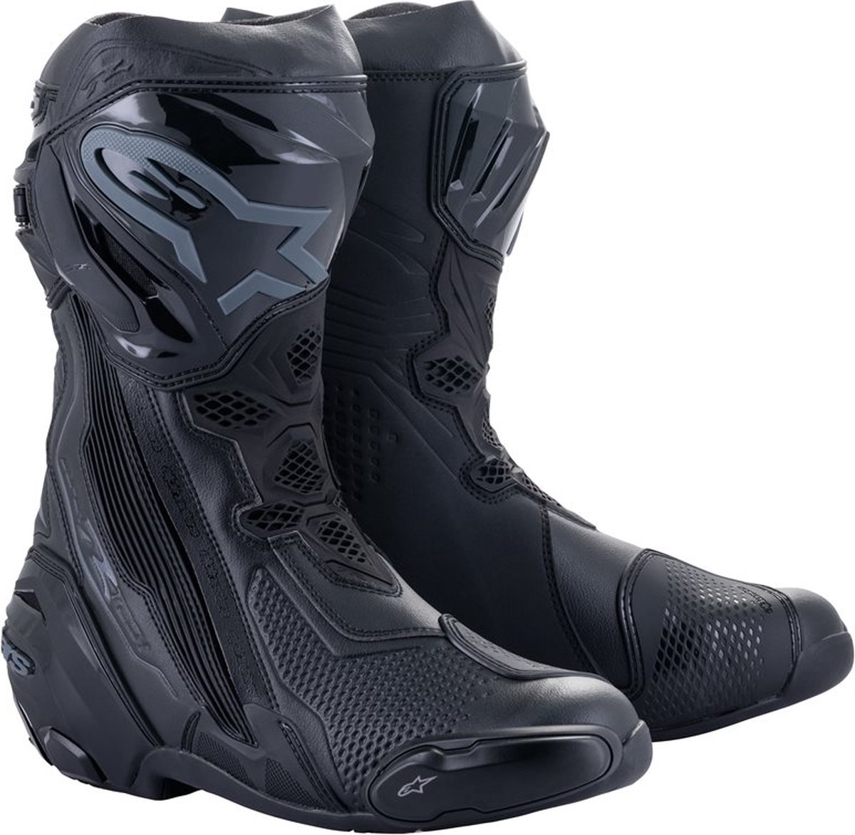 Alpinestars Supertech R Zwart Zwart Laarzen - Maat 43 - Laars