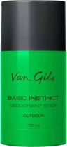 Van Gils - Basic Instinct Outdoor - Deodorant stick 75 gram