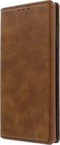 Flip Case Telefoonhoesje - Slim Folio Bookcase - Geschikt voor Samsung Galaxy Note10 - Bruin