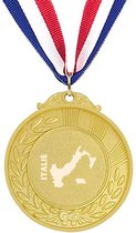 Akyol - italië medaille goudkleuring - Piloot - toeristen - italië cadeau - beste land - leuk cadeau voor je vriend om te geven