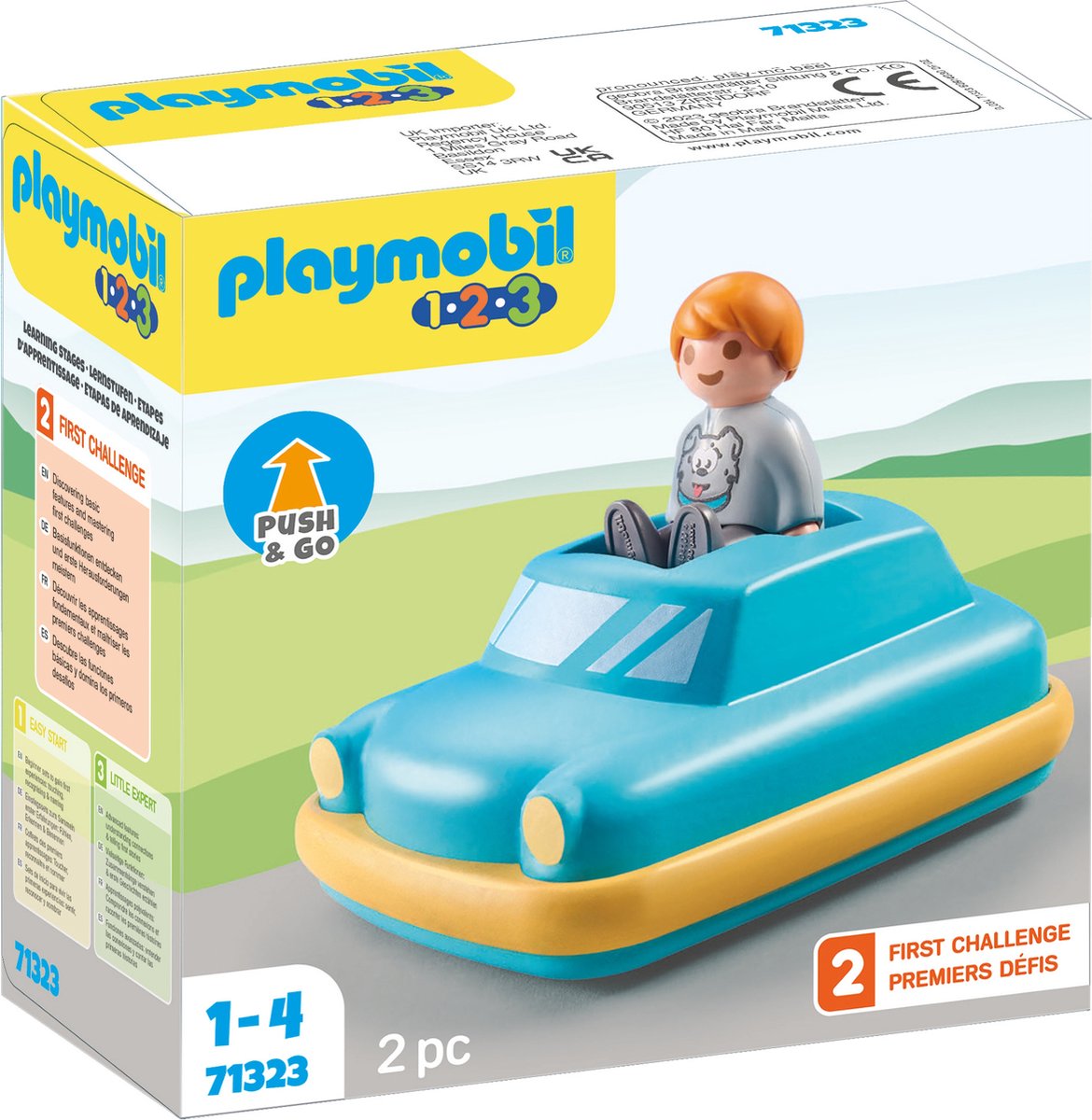 PLAYMOBIL 1.2.3 Kinderauto - 71323