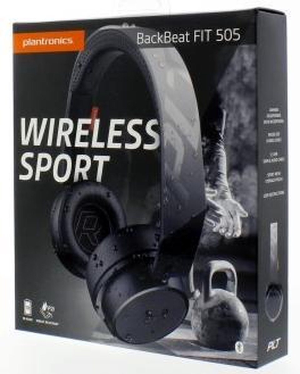 POLY BackBeat FIT 505 Casque Avec fil &sans fil Arceau Sports Bluetooth Noir  | bol.com