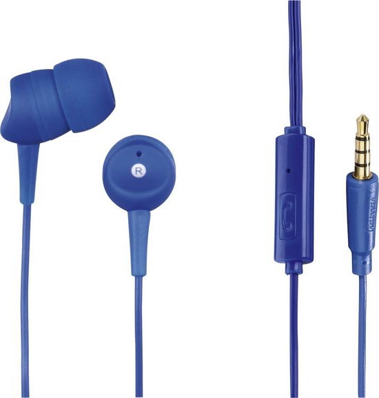 Hama In-ear-headset Basic Blauw