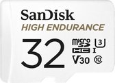 SanDisk microSDHC High Endurance Monitoring 32GB, Class 10, 100MB/s + SD Adapter