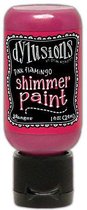 Ranger Dylusions Shimmer Paint Flip Cap Bottle - Pink Flamingo DYU81449 Dyan Reaveley (02-23)