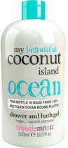 Treaclemoon Bad en Douchegel My Coconut Island - 3x500 ml - Voordeelverpakking