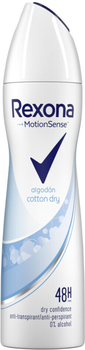 Goedkoopste Rexona Deospray - Cotton Dry 150 ml