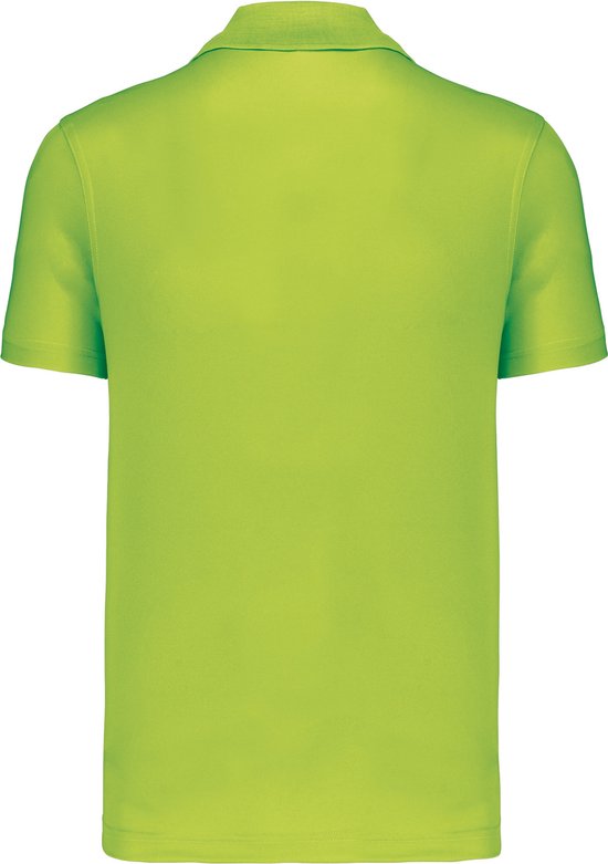 Herensportpolo 'Proact' met korte mouwen Lime Green - 3XL