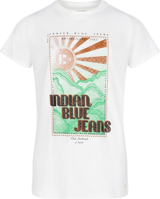 Indian Blue Jeans - T-shirt - Off White - Taille 128
