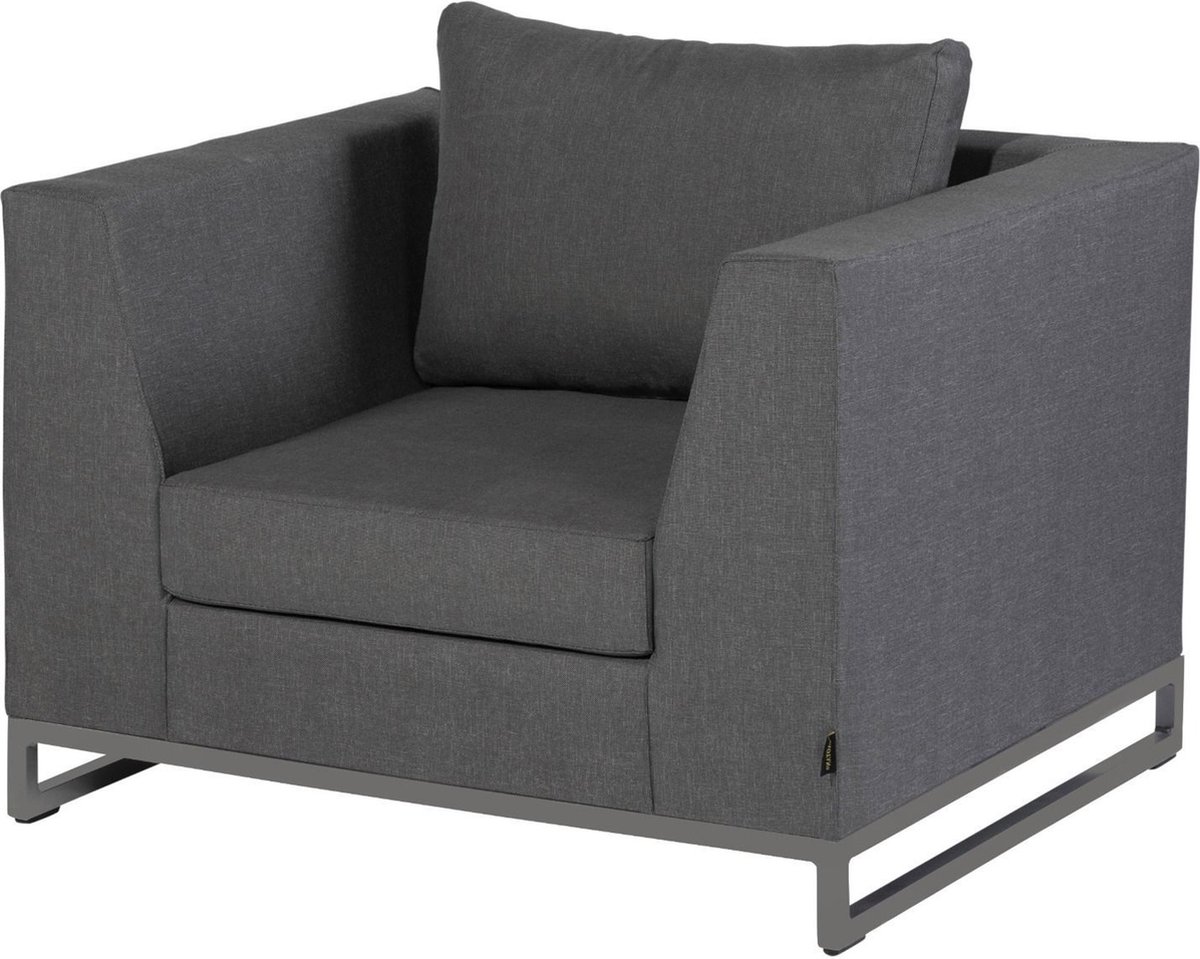 Exotan Fauteuil Buiten Rhodos - Aluminium - Stone Grey - 70x90x100